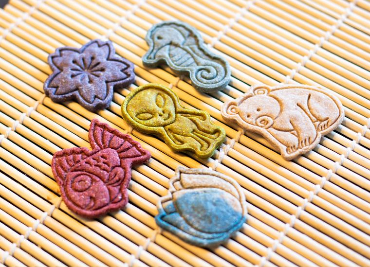 Biscuits aux couleurs d'Halloween